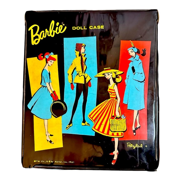 VINTAGE collectible Barbie case 1961 - Picture 1 of 4